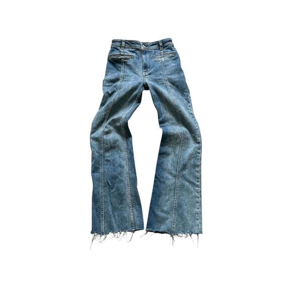 Y2K Red & Blue Firecracker Jeans – 24.5" Waist - Picture 4 of 4